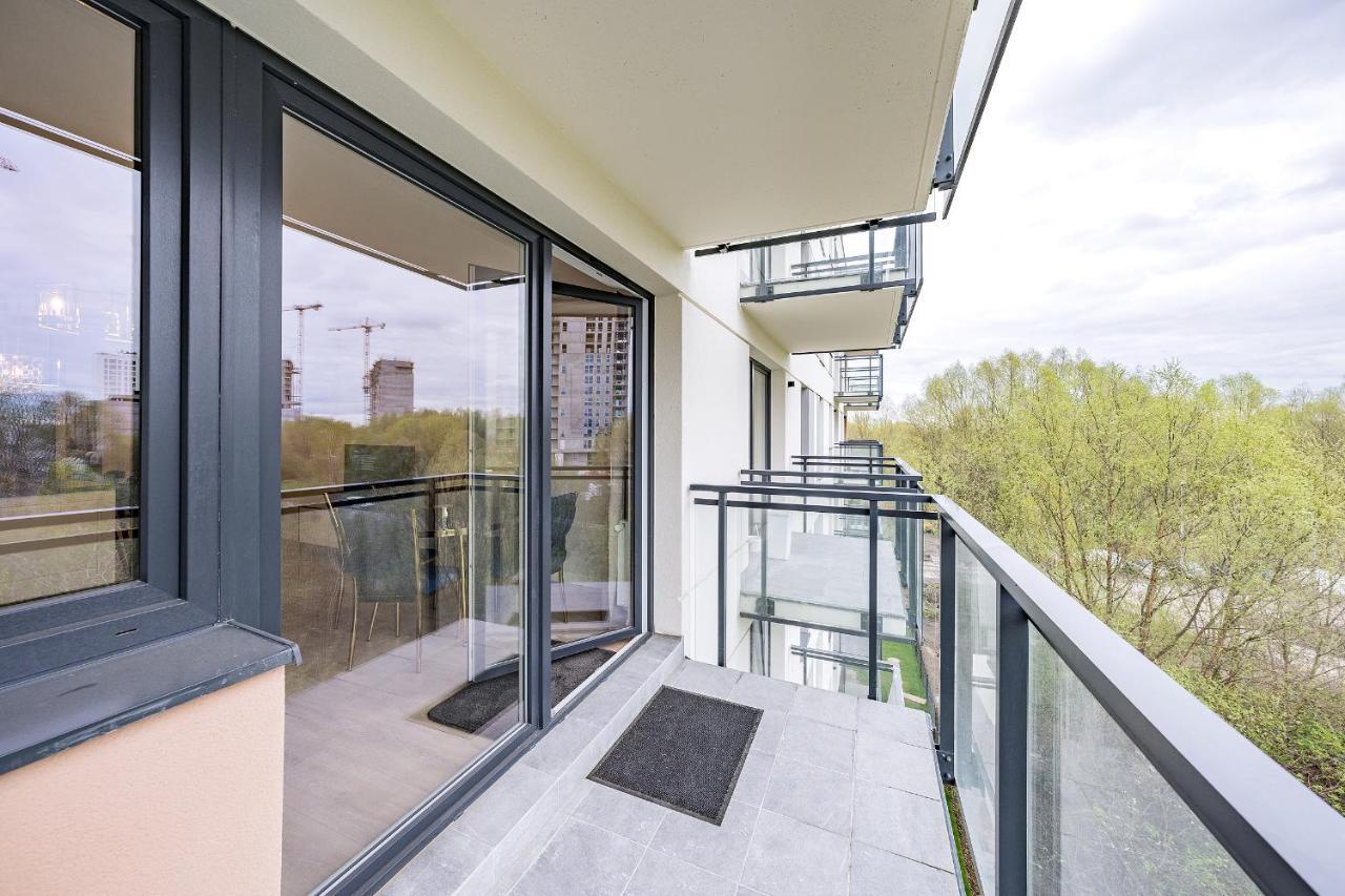 Apartament Nowa Letnica, Osiedle Latarnikow Gdansk Apartment Luaran gambar